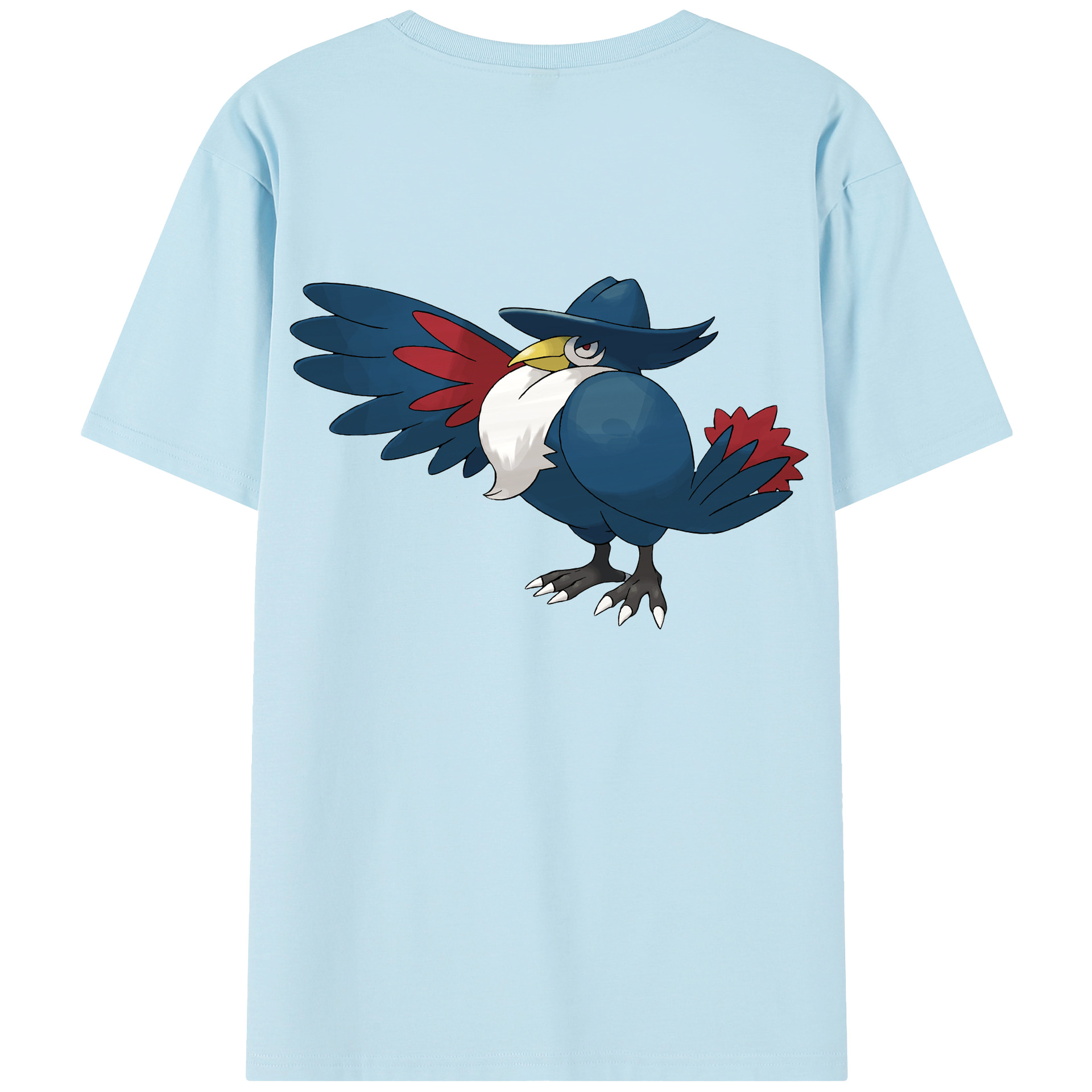 （画像用） ポケットモンスター Pokémon 綿100％半袖Tシャツ（背面プリント）